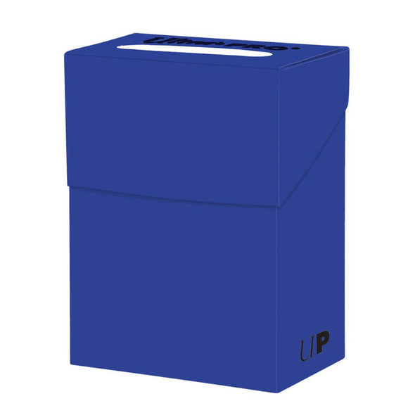 Ultra Pro Deck Box (80ct) - Pacific Blue