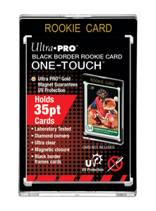 Ultra Pro ONE-TOUCH Magnetic Card Holder Black 35pt ROOKIE
