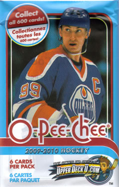 2009-10 Upper Deck O-Pee-Chee NHL Hockey - Retail Pack