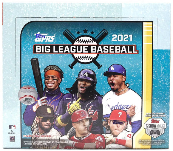 2021 Topps Big League MLB Baseball - Hobby Box