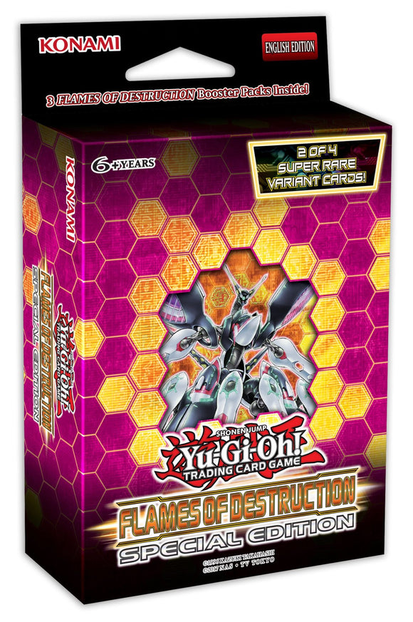 Yu-Gi-Oh! Flames of Destruction Special Edition Deck Box