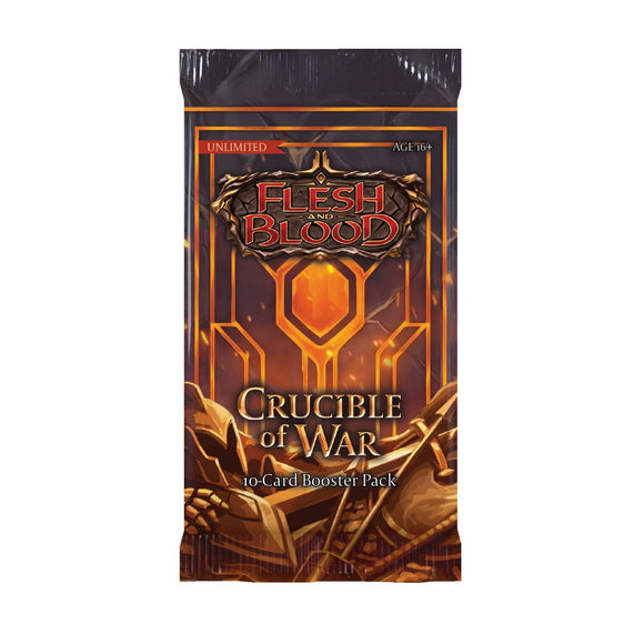 Flesh and Blood Crucible of War Unlimited - Booster Pack