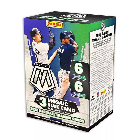 2022 Panini Mosaic MLB Baseball cards - Blaster Box