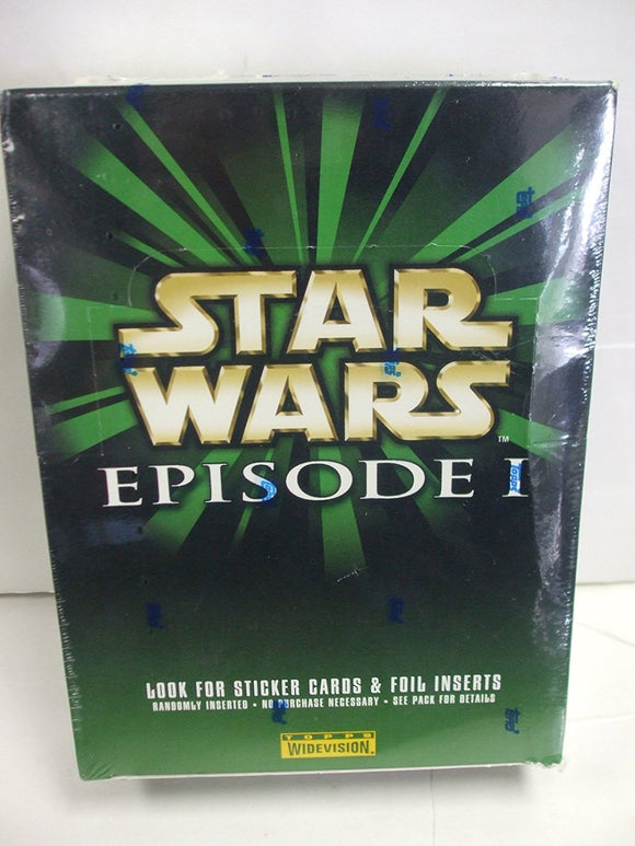 Topps Star Wars Episode 1 Widevision cards (1999) - Retail Box