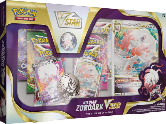 Pokemon TCG Zoroark VSTAR Premium Collection Box