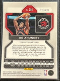 Og Anunoby  - 2021-22 Panini Prizm Basketball RED WAVE #206