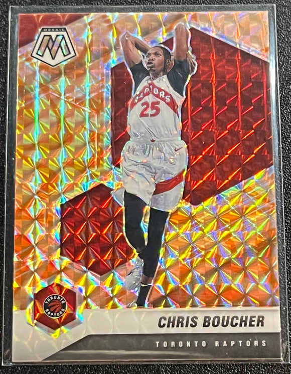 Chris Boucher - 2020-21 Panini Mosaic Basketball REACTIVE ORANGE #20