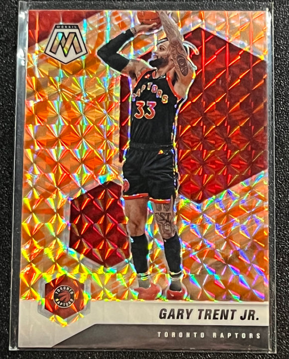 Gary Trent JR. - 2020-21 Panini Mosaic Basketball REACTIVE ORANGE #135