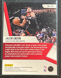 Jalen Green RC - 2021-22 Panini Chronicles Threads Basketball PINK #99