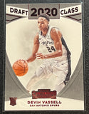 Devin Vassell RC - 2020-21 Panini Contenders Basketball 2020 DRAFT CLASS RED FOIL #11