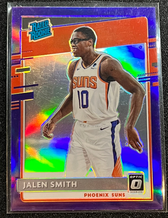 Jalen Smith RC- 2020-21 Panini Donruss Optic Basketball RATED ROOKIE PURPLE #160