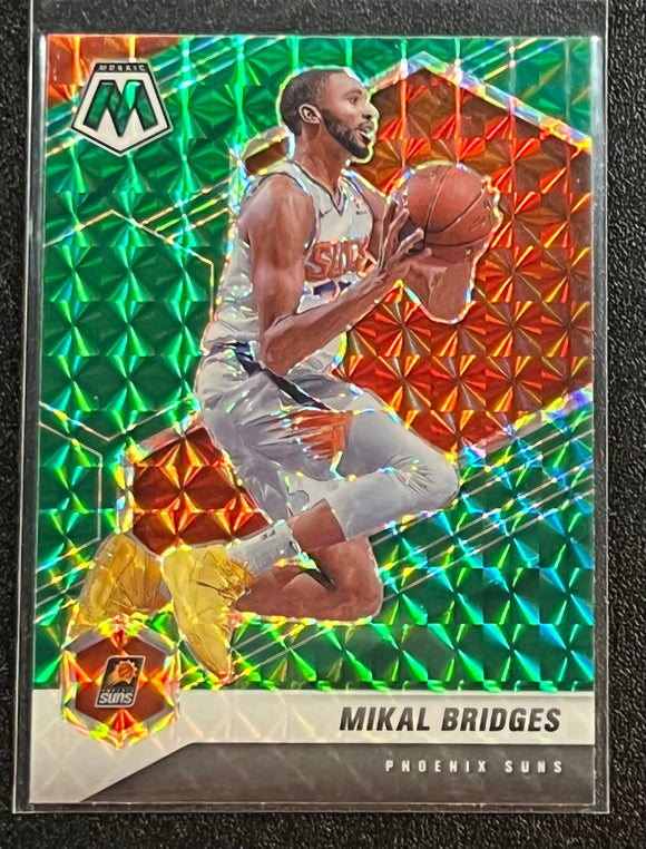 Mikal Bridges - 2020-21 Panini Mosaic Basketball GREEN #174