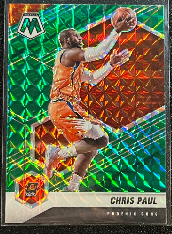 Chris Paul - 2020-21 Panini Mosaic Basketball GREEN #92