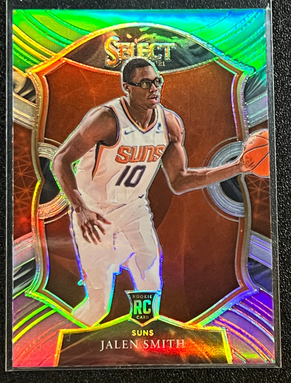 Jalen Smith RC - 2020-21 Panini Select Basketball CONCOURSE TRI-COLOUR #70