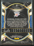 Aleksej Pokusevski RC - 2020-21 Panini Select Basketball CONCOURSE TRI-COLOUR #77