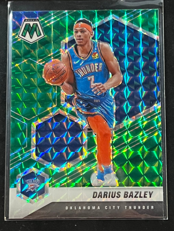 Darius Bazley - 2020-21 Panini Mosaic Basketball GREEN #188