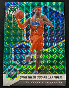 Shai Gilgeous-Alexander - 2020-21 Panini Mosaic Basketball GREEN #103