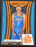 Darius Bazley  - 2019-20 Panini Hoops Basketball WE GOT NEXT #16