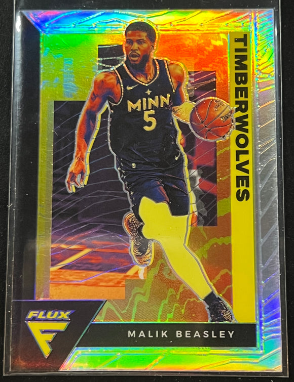 Malik Beasley - 2020-21 Panini Flux Basketball SILVER #104