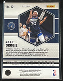Josh Okogie - 2020-21 Panini Mosaic Basketball CAMO PINK #12