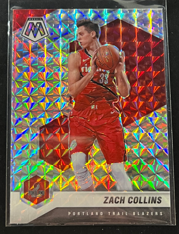 Zach Collins - 2020-21 Panini Mosaic Basketball SILVER #154