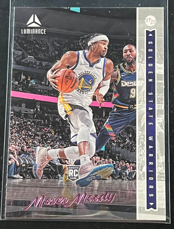  2021-22 Panini Chronicles Draft Picks #11 Moses Moody