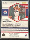 Russell Westbrook - 2020-21 Panini Mosaic Basketball NATIONAL PRIDE GREEN #253