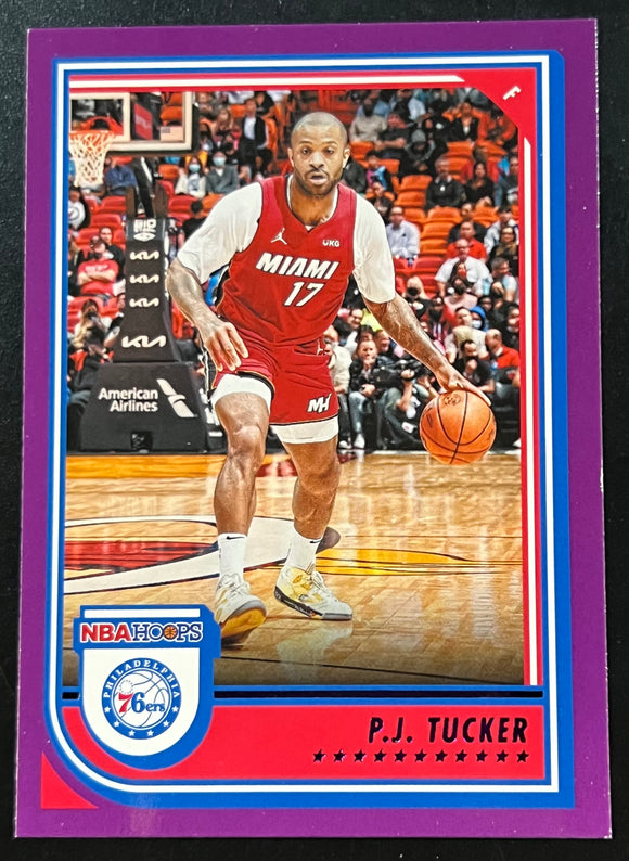 P.J. Tucker - 2021-22 Panini Hoops Basketball PURPLE #101