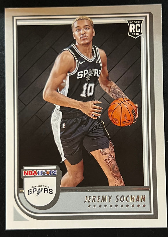 Jeremy Sochan RC - 2022-23 Panini Hoops Basketball #239