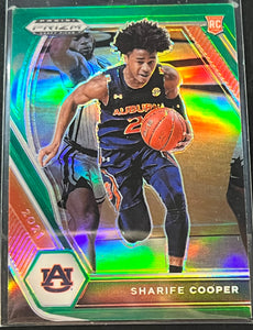 Sharife Cooper RC - 2021 Panini Prizm Draft Picks GREEN #26