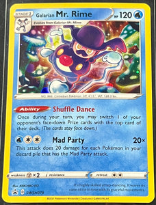 Galarian Mr. Rime - Pokemon Sword & Shield Black Star Promo Holo Foil #SWSH079