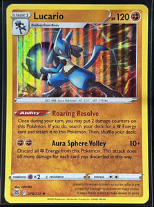 Lucario - Pokemon Brilliant Stars Holo Rare #079/172