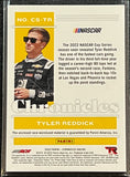 Tyler Reddick - 2022 Panini Chronicles Racing -RACE-WORN/USED PATCH #CS-TR