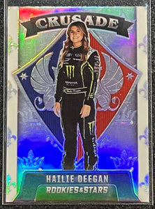 Hailie Deegan - 2022 Panini Chronicles Rookies & Stars - SILVER PARALLEL #8