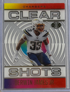 Derwin James JR. - 2021 Panini Illusions Football CLEAR SHOTS #CS-6