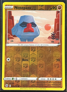 Nosepass - Pokemon Brilliant Stars Reverse Holo #073/172