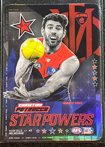 Christian Petracca - 2023 TeamCoach STAR POWERS SILVER - CODE UNUSED #SP-52