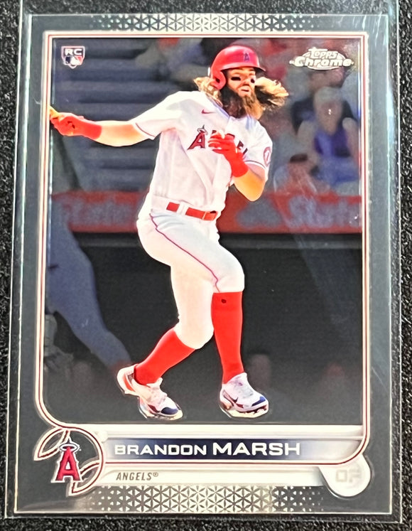 Brandon Marsh RC - 2022 Topps Chrome Baseball RC Base #133