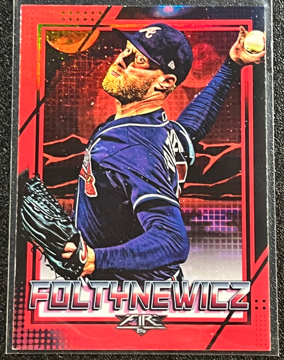 Mike Foltynewicz - 2020 Topps Fire RED PARALLEL #88 - Braves