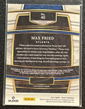 Max Fried - 2022 Panini Select Baseball CONCOURSE SILVER SCOPE #40 - Braves