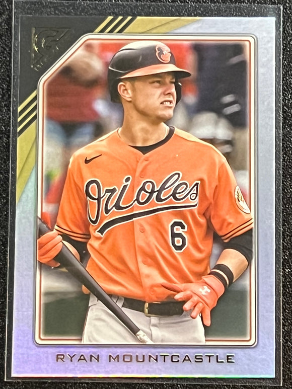 Ryan Mountcastle - 2022 Topps Gallery Baseball SILVER FOIL #11 - Orioles