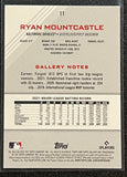 Ryan Mountcastle - 2022 Topps Gallery Baseball SILVER FOIL #11 - Orioles