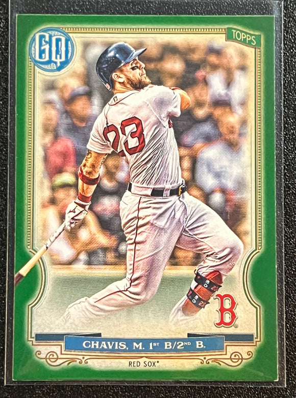 Michael Chavis - 2020 Topps Gypsy Queen GREEN PARALLEL #222 - Red Sox