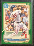 Michael Chavis - 2020 Topps Gypsy Queen GREEN PARALLEL #222 - Red Sox