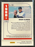 Roger Clemens - 2022 Panini Mosaic Baseball 1980s STARS Base #289 - Red Sox