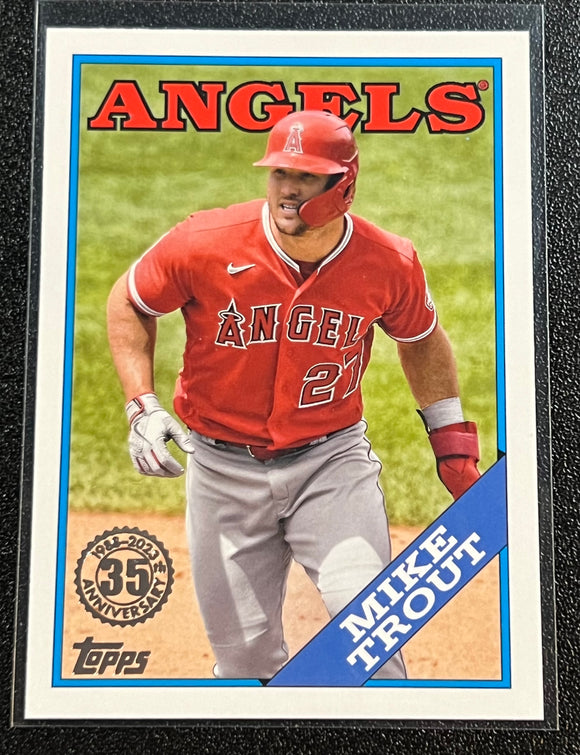 Mike Trout - 2023 Topps Series 1 Baseball 1988 35th ANNIVERSARY #T88-45