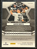 Gavin Sheets RC - 2022 Panini Mosaic Baseball GREEN RC #212