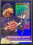 Jose Ramirez - 2022 Panini Donruss Baseball DIAMOND KINGS PURPLE #7