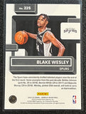 Blake Wesley RC - 2022-23 Panini Donruss Basketball RATED ROOKIE #225
