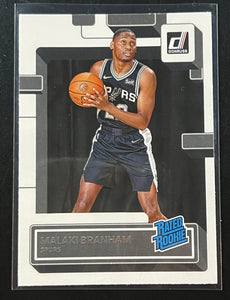 Malaki Branham RC - 2022-23 Panini Donruss Basketball RATED ROOKIE #220